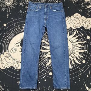 Levis 505 Denim Jeans Mens 34x30 Casual Outdoor Utility Preppy Classic